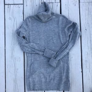 Ellen Tracy merino wool turtleneck sweater